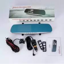 Camera hành trình xe hơi tích hợp gương + camera lùi DVR