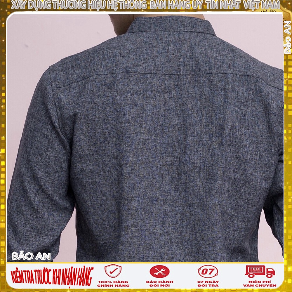 Áo sơ mi nam cổ tàu màu ghi xám [Cung cấp Sỉ Toàn Quốc] | BigBuy360 - bigbuy360.vn