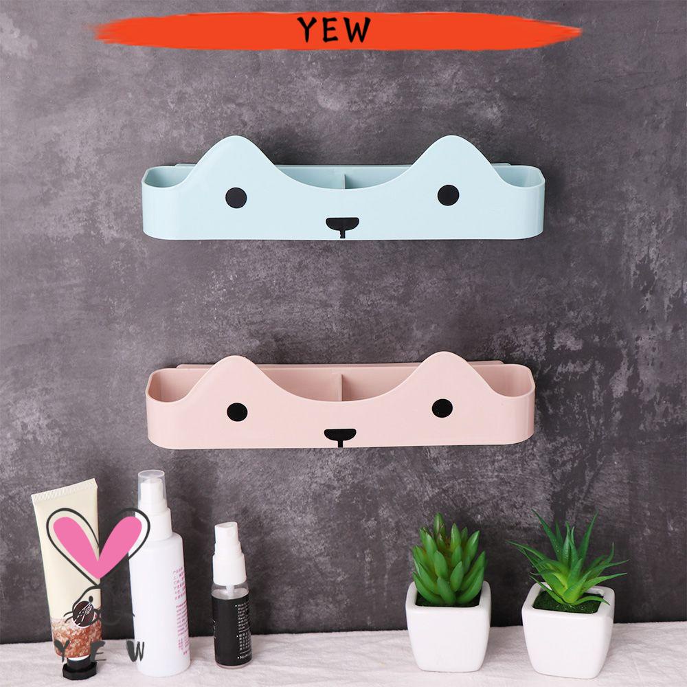 Kệ Để Dép Gắn Tường Màu Trơn Không Cần Khoan Tiện Dụng