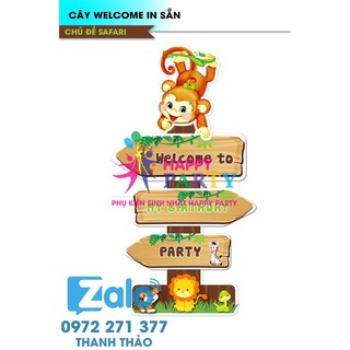 Cây welcome chủ đề