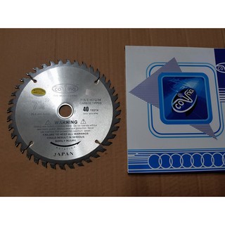 LƯỠI CƯA GỖ COVINA 185MM(1 TẤC 8) 4O RĂNG LOẠI 1