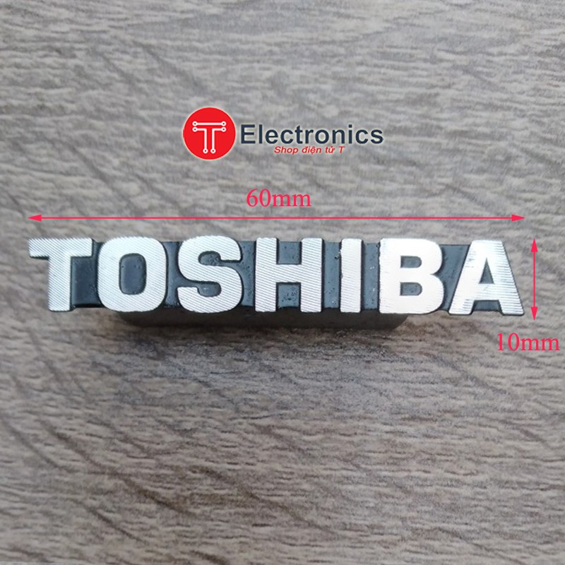Tem Dán Loa TOSHIBA-1 Đôi