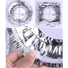 BỘ 10 MIẾNG GIẤY BẠC DÙNG LÓT BẾP GA SẠCH SẼ GIỮ LỬA