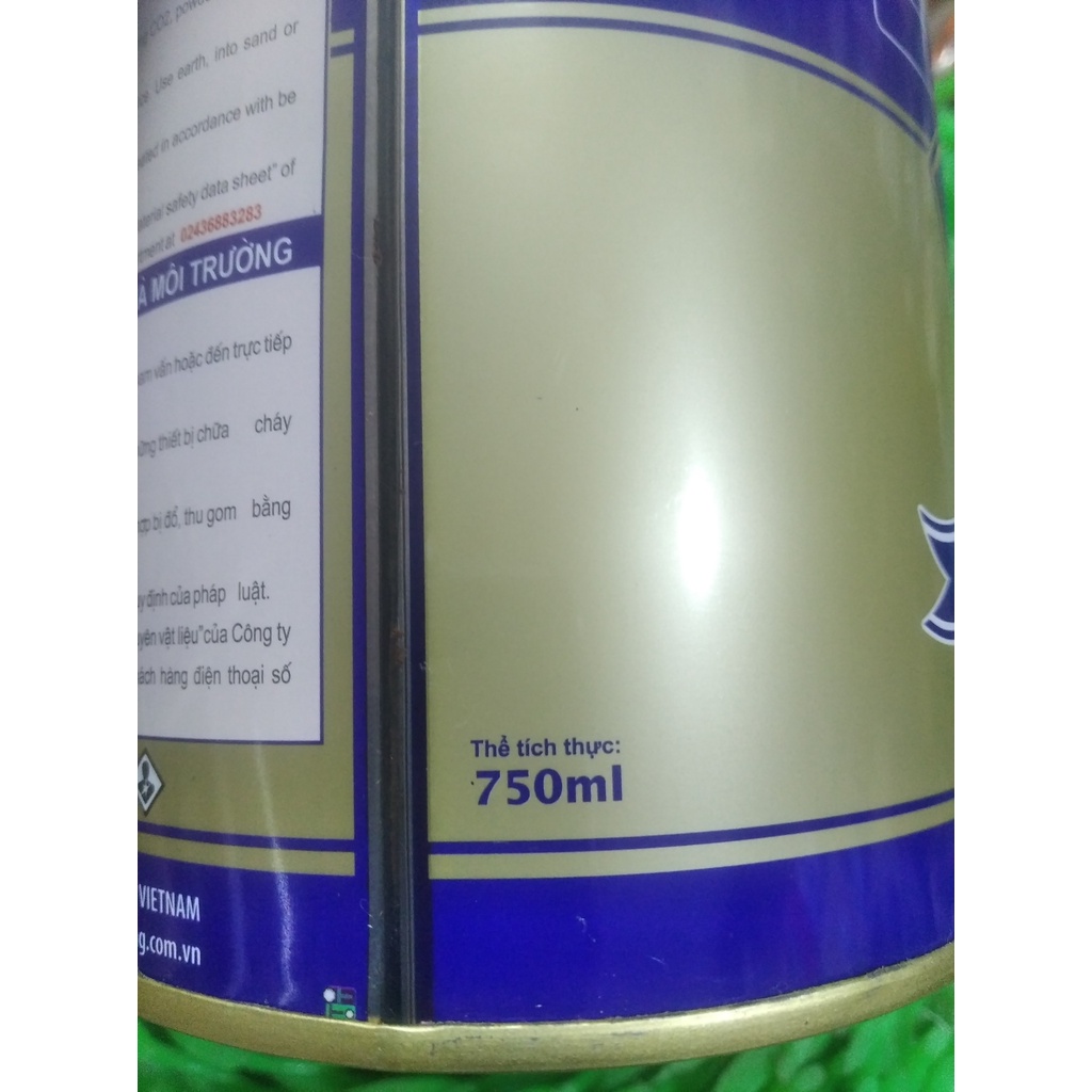 Sơn chống rỉ sắt thép trong nhà ngoài trời đaị bàng hộp 750ml