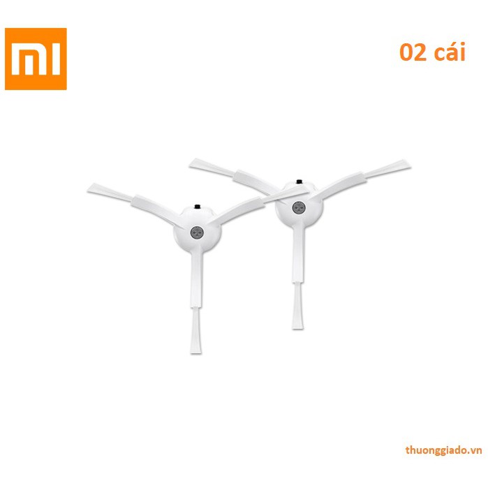 Thay chổi quét góc (3 cánh) cho máy hút bụi Xiaomi