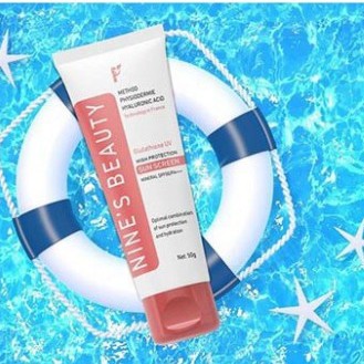 Kem Chống Nắng Sinh Học SPF 50+++ Dưỡng Ẩm Làm Trắng Mờ Nám Sáng Da Nines Beauty CHÍNH HÃNG | BigBuy360 - bigbuy360.vn