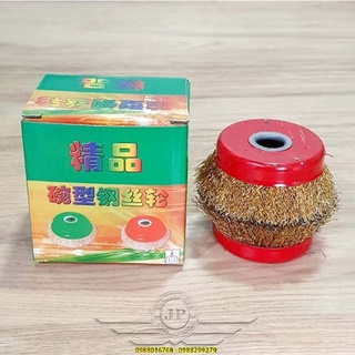 Combo 10 chén cước chà sắt, chổi đánh rỉ sắt