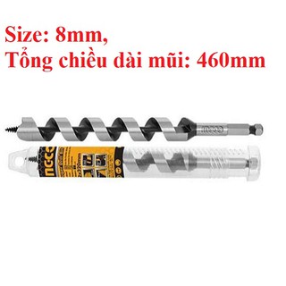 MŨI KHOAN GỖ XOẮN ỐC INGCO DBW3210802