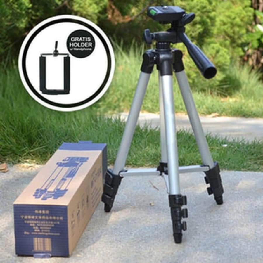 Chân đế chụp hình Tefeng #tripod TF-3110 kèm kẹp điện thoại | BigBuy360 - bigbuy360.vn