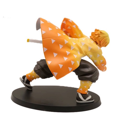 Mô hình Zenitsu tư thế chiến đấu,thanh gươm diệt quỷ, mô hình kimetsu no yaiba, figure anime kimetsu no yaiba