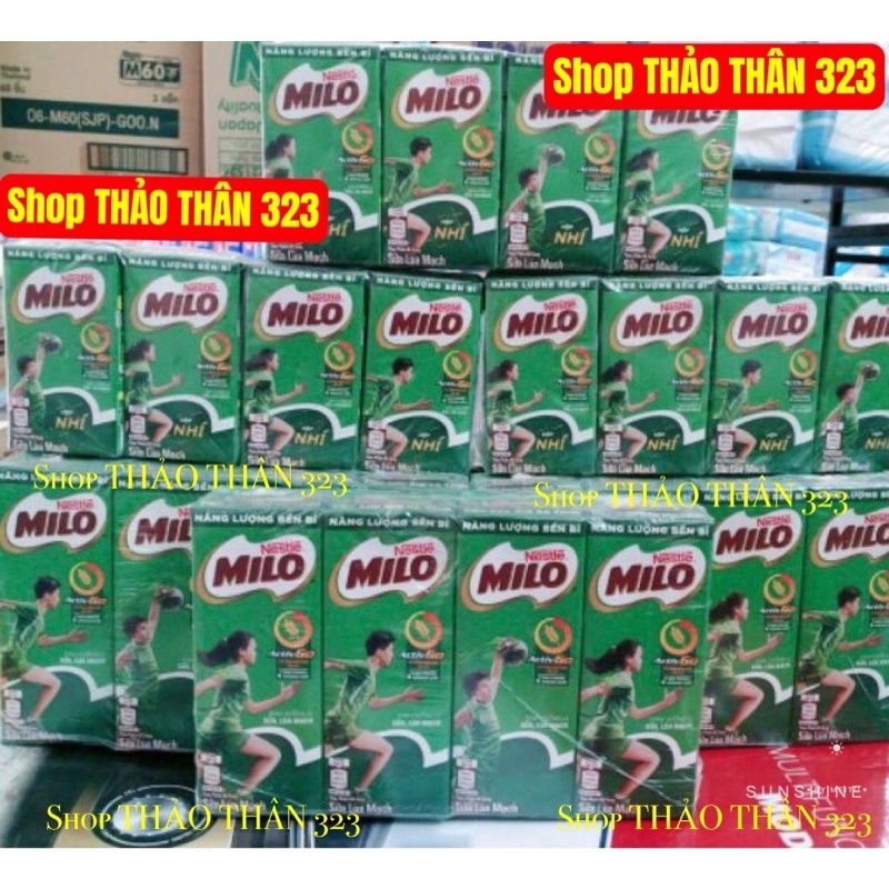 Sữa MILO LÚA MẠCH 115ml Thùng 48hộp