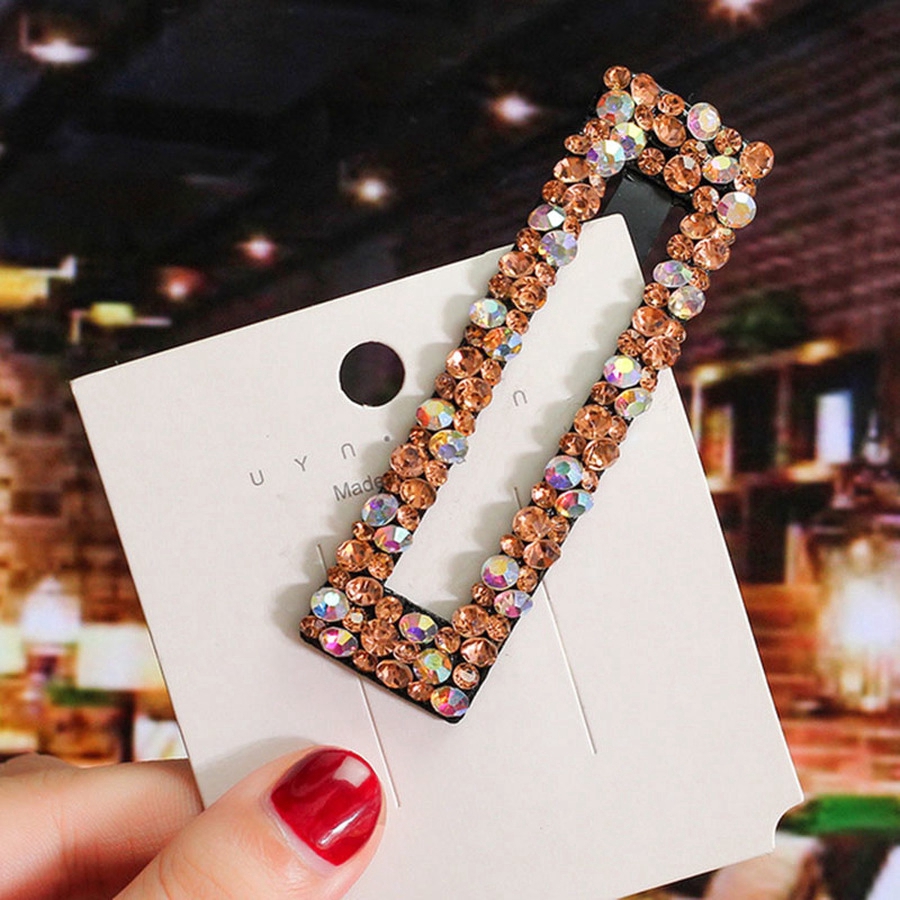 Kẹp Tóc Đính Đá Nhiều Màu Sắc Phong Cách Hàn Quốc