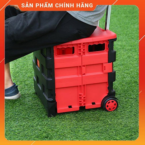 [MẪU MỚI] THÙNG ĐỰNG ĐỒ DẠNG GẤP CÓ BÁNH XE KÉO - SIÊU TIỆN LỢI