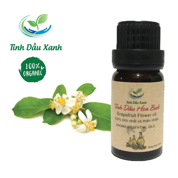 Tinh Dầu Bưởi Thiên Nhiên 10ml nguyên chất/ Tinh dầu Xanh