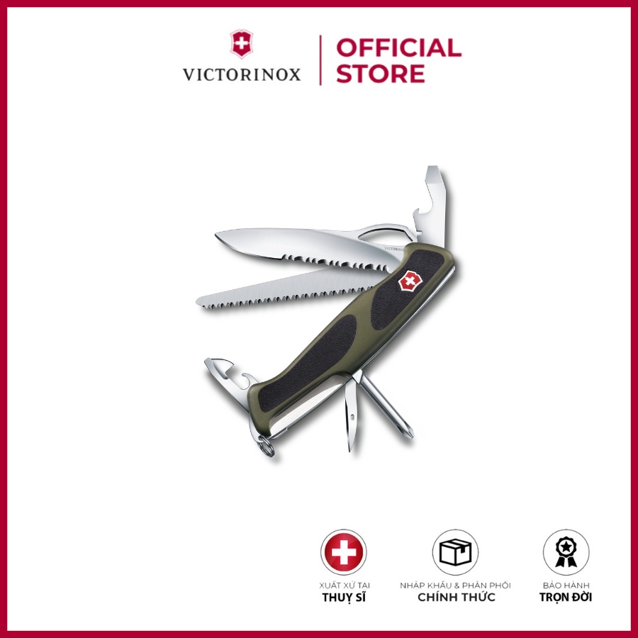Dao đa năng VICTORINOX Ranger Grip 178 0.9663.MWC4 (130 mm) - Hãng phân phối chính thức