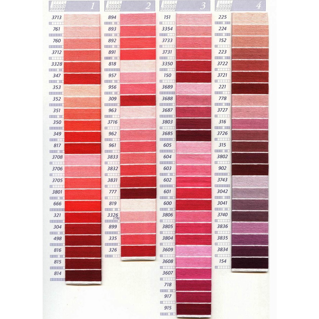 Chỉ thêu chữ thập code DMC 100% cotton - hiệu Xartshop