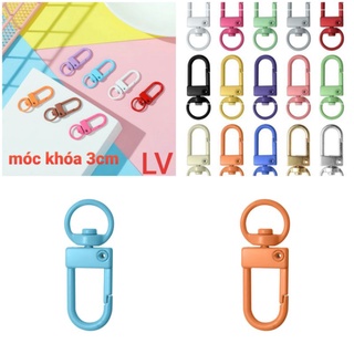 Móc khóa càng cua oval 3cm chắc đẹp