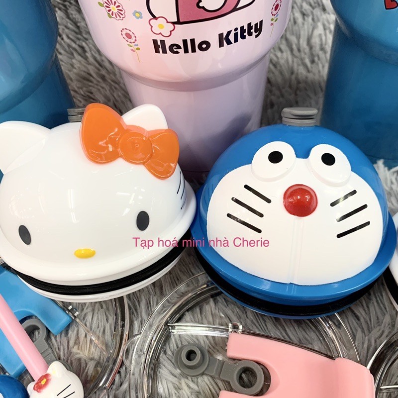 BỘ COMBO LY GIỮ NHIỆT HÌNH DOREAMON / KITTY CỰC XINH | BigBuy360 - bigbuy360.vn