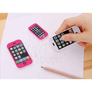 Combo 5 Tẩy bút chì Iphone_ Dụng cụ học tập cho bé