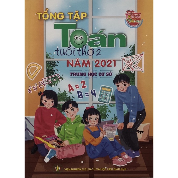 Sách - Tổng tập Toán tuổi thơ 2 Năm 2021 Trung học cơ sở