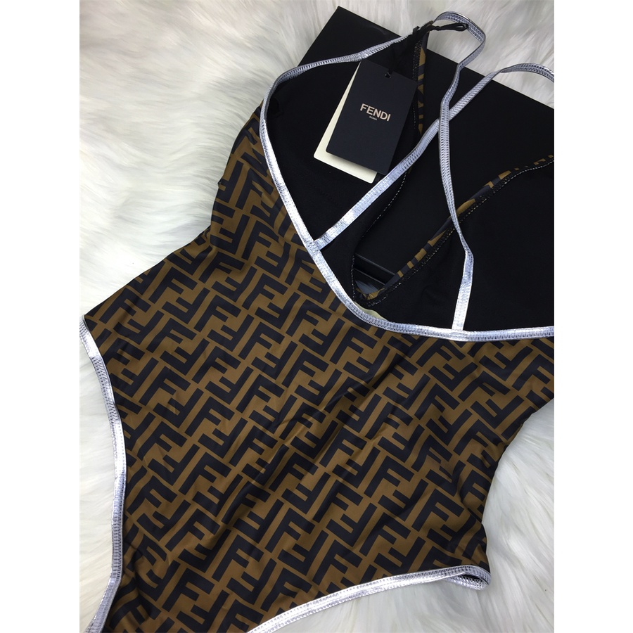 Mới Đồ Bơi Một Mảnh Màu Nâu Lycra® Áo Tắm