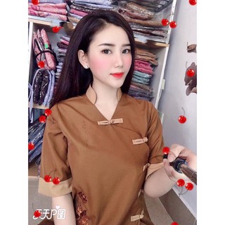 Set 5 nút kate - set phật tử đi lễ chùa - đồ lam đi chùa