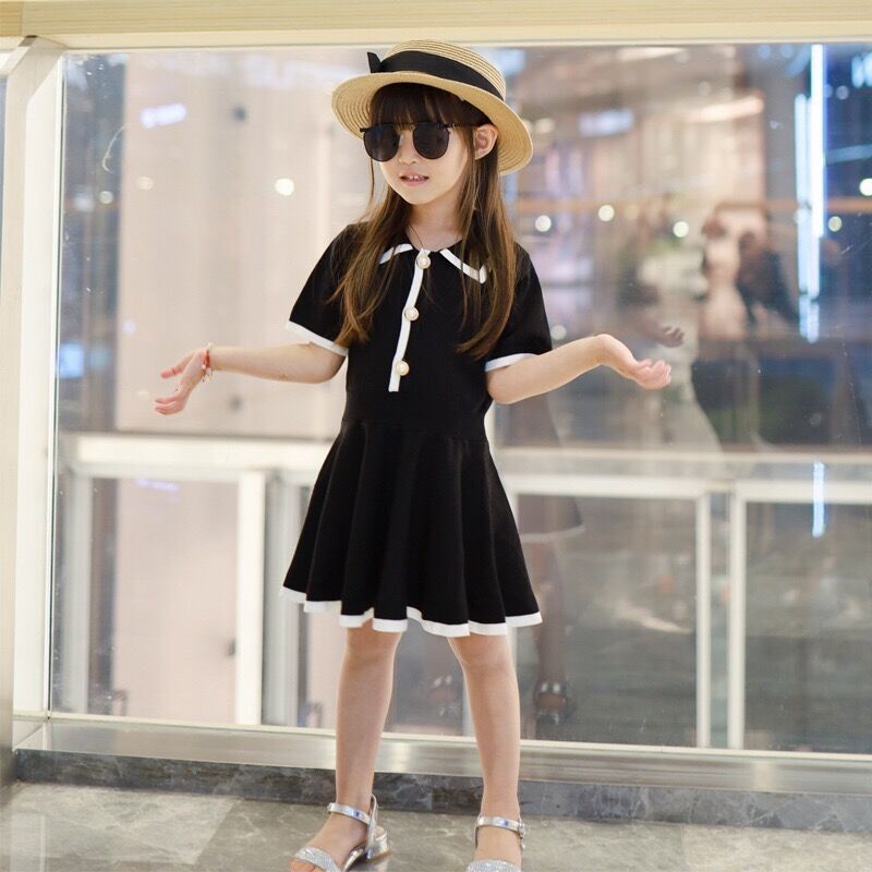 Áo polo Màu Đen Thời Trang Cho Gia Đình