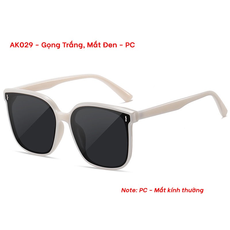 Kính mát thời trang nam nữ mắt kính vuông thời thượng tròng kính phân cực chống chói chống lóa mới nhất 2021-AK029 Aoron | BigBuy360 - bigbuy360.vn