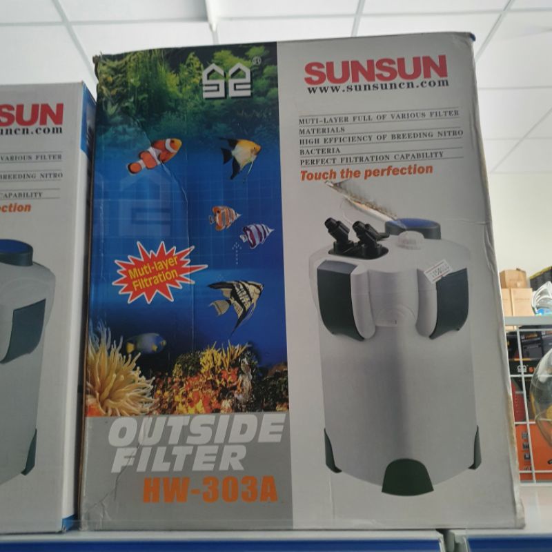 Lọc Thùng SunSun HW-302 và HW-303a thế hệ mới - GuppyXanh