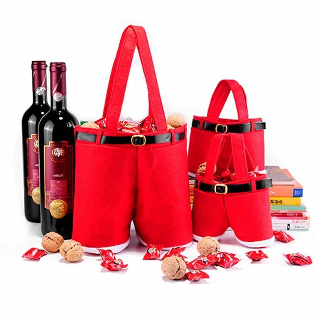 Túi Đựng Kẹo Hình Quần Ông Già Noel