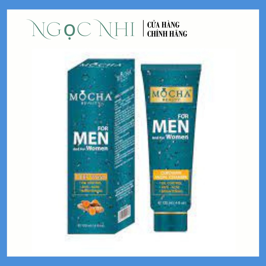 Sữa rửa mặt nghệ nano mocha