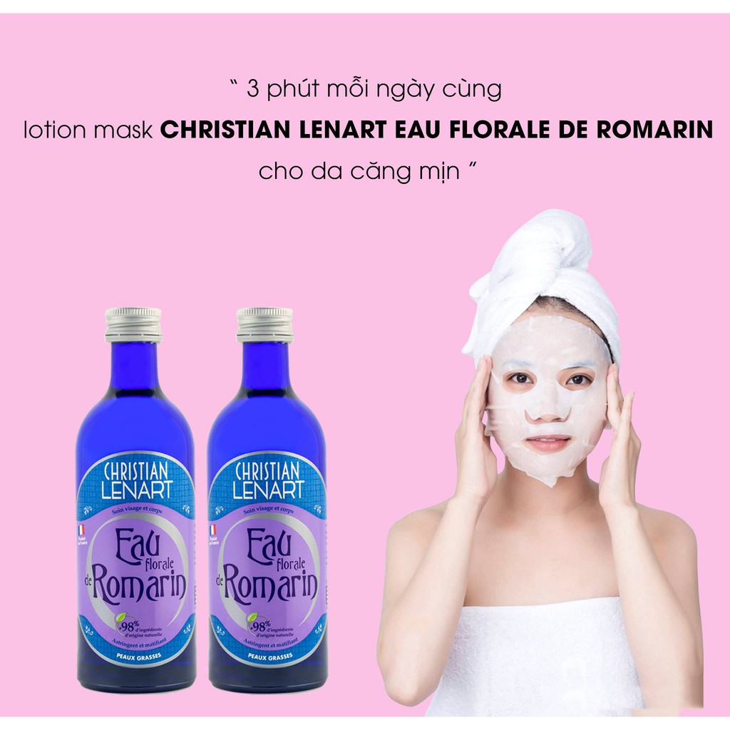 Nước hoa hồng Christian Lenart Toner _ Toner dịu nhẹ cho da nhạy cảm _ Christian Lenart Chính Hãng