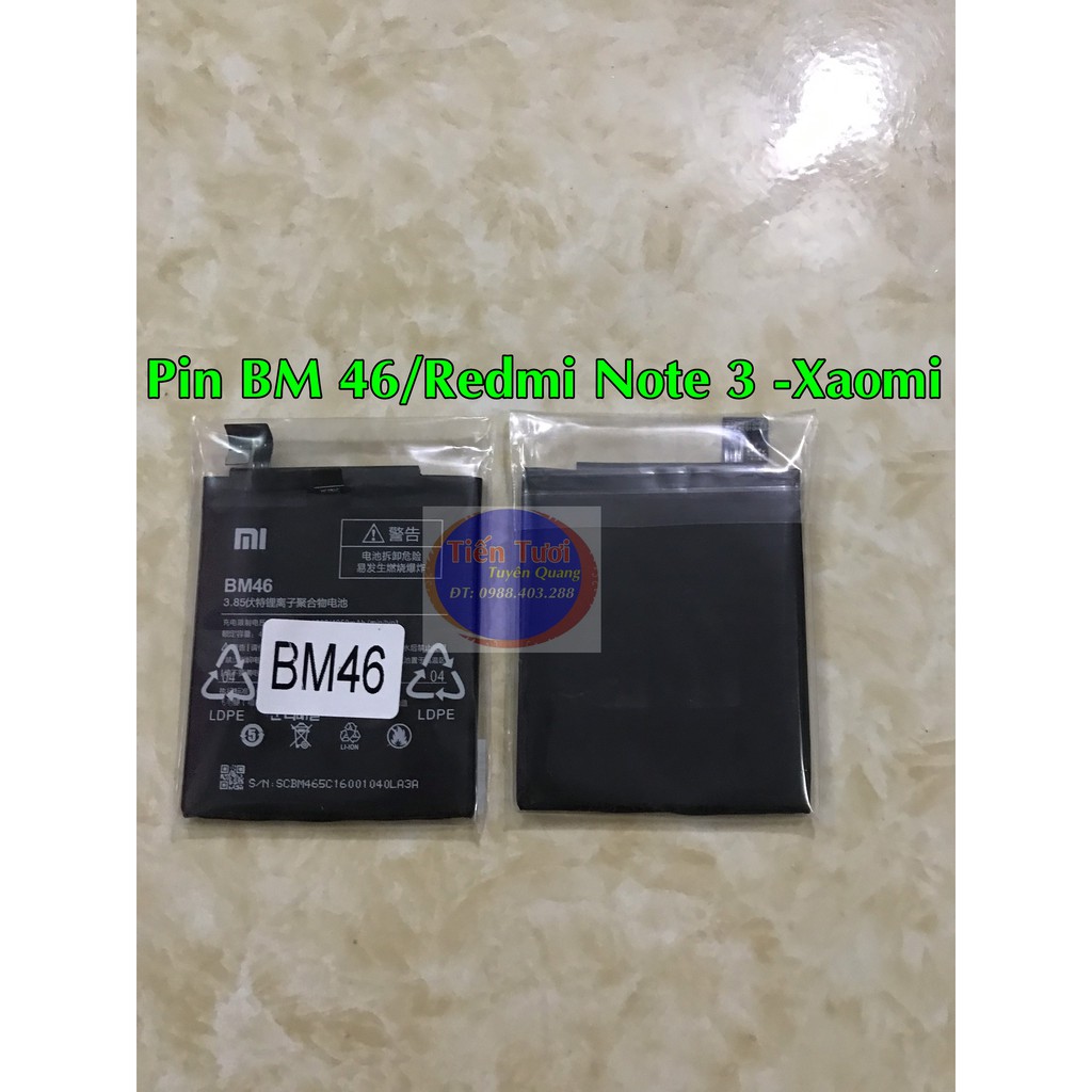 Pin BM 46 -Redmi Note 3 Xiaomi