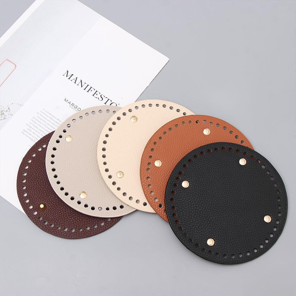 UUMIR Đế Tròn Bằng Da PU DIY Dành Cho Túi Xách Nữ