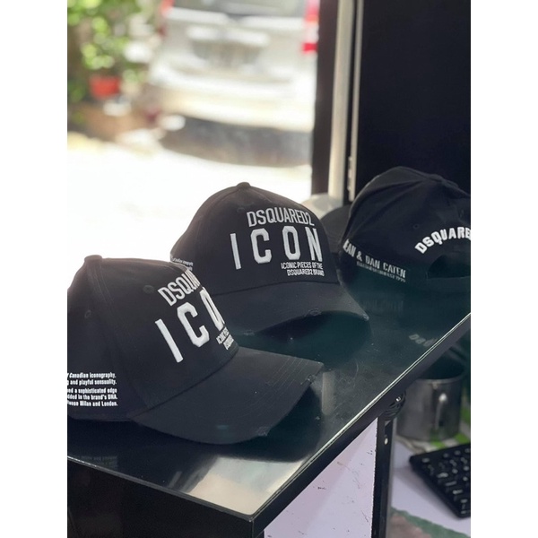 Mũ Lưỡi Trai DSQ ICON.Nón Thời Trang Nam Nữ Dsquared Cotton kháng khuẩn khử mùi bảo hành 3 tháng.Xuất xứ Trung Quốc