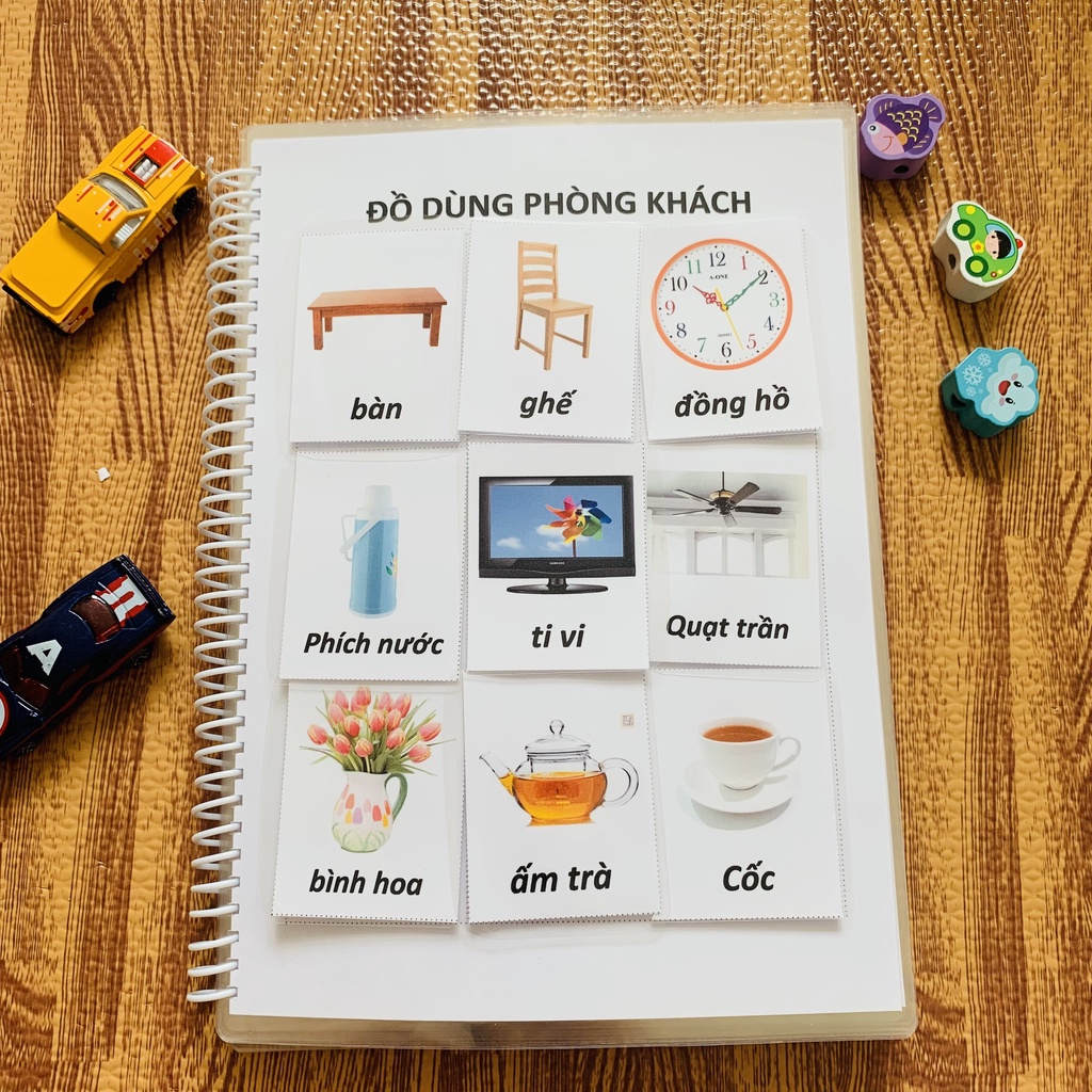 Học Liệu Từ Vựng Đầu Tiên Cho Bé Từ 8 Tháng Tuổi