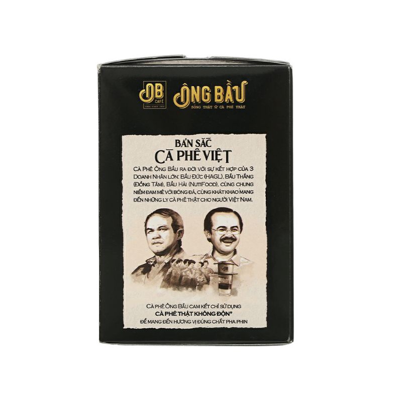 Cà phê sữa đá Ông Bầu 240g (10 gói x 24g) | BigBuy360 - bigbuy360.vn