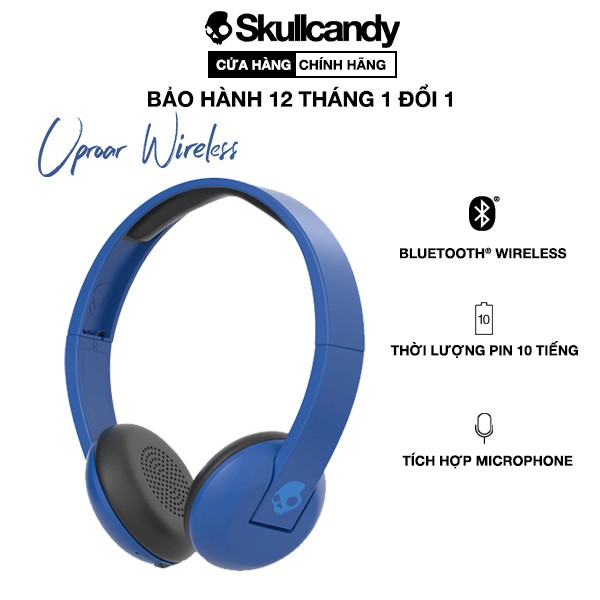 [Mã ELTECHZONE giảm 5% đơn 500K] Tai Nghe Skullcandy UPROAR WIRELESS