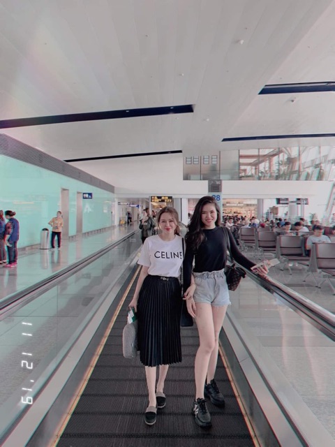 Chân váy xếp li đen siêu rẻ | BigBuy360 - bigbuy360.vn