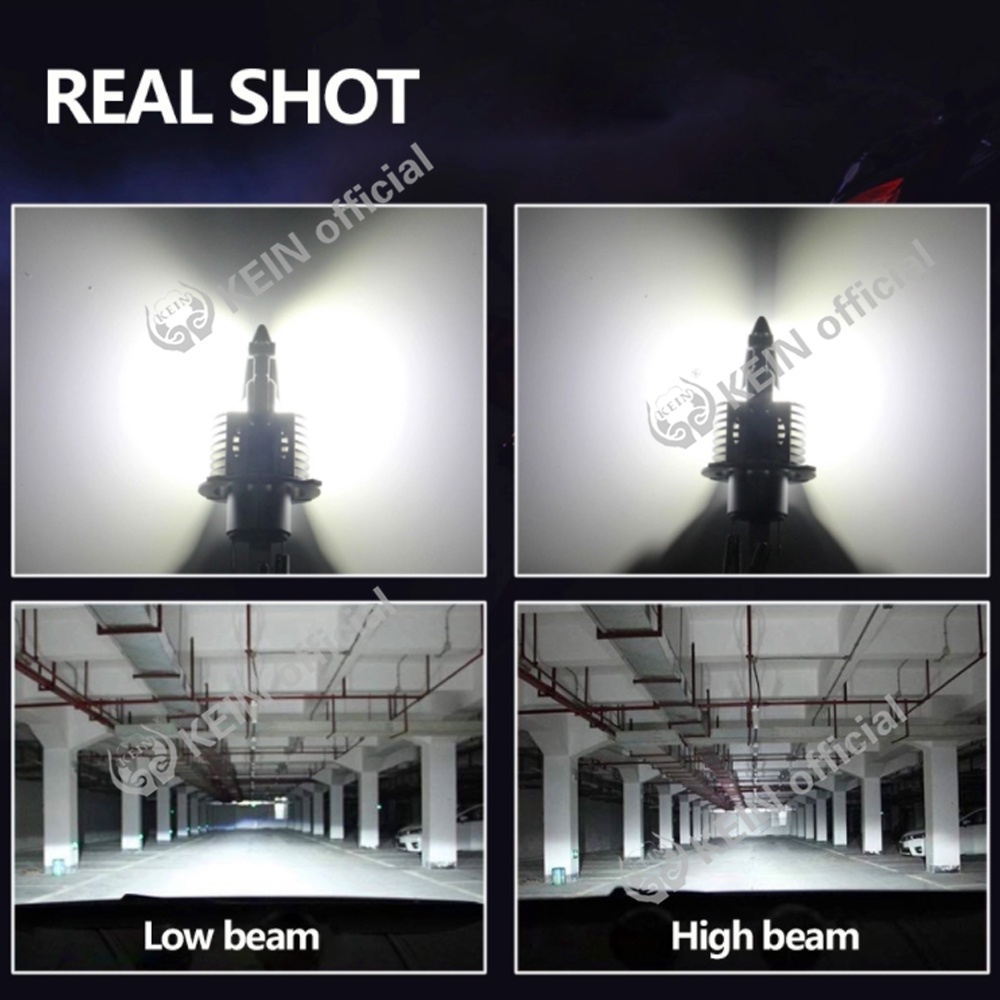 Đèn Pha LED H4 HS1 16000LM 6500K 100W 12V Ánh Sáng Cao / Thấp Cho Xe Hơi / Mô Tô