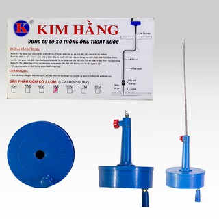 Dây thông cống lò xo Kim Hằng 8m - Điện nước gia dụng Hoàng Kim