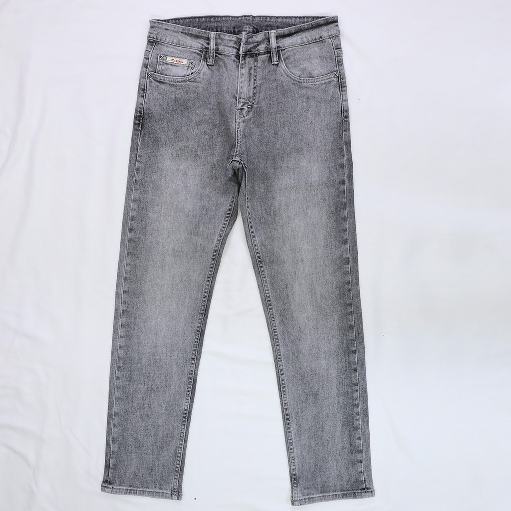 Quần jean nam xám đậm ✅ Quần jean nam màu xám form slimfit SUMYF