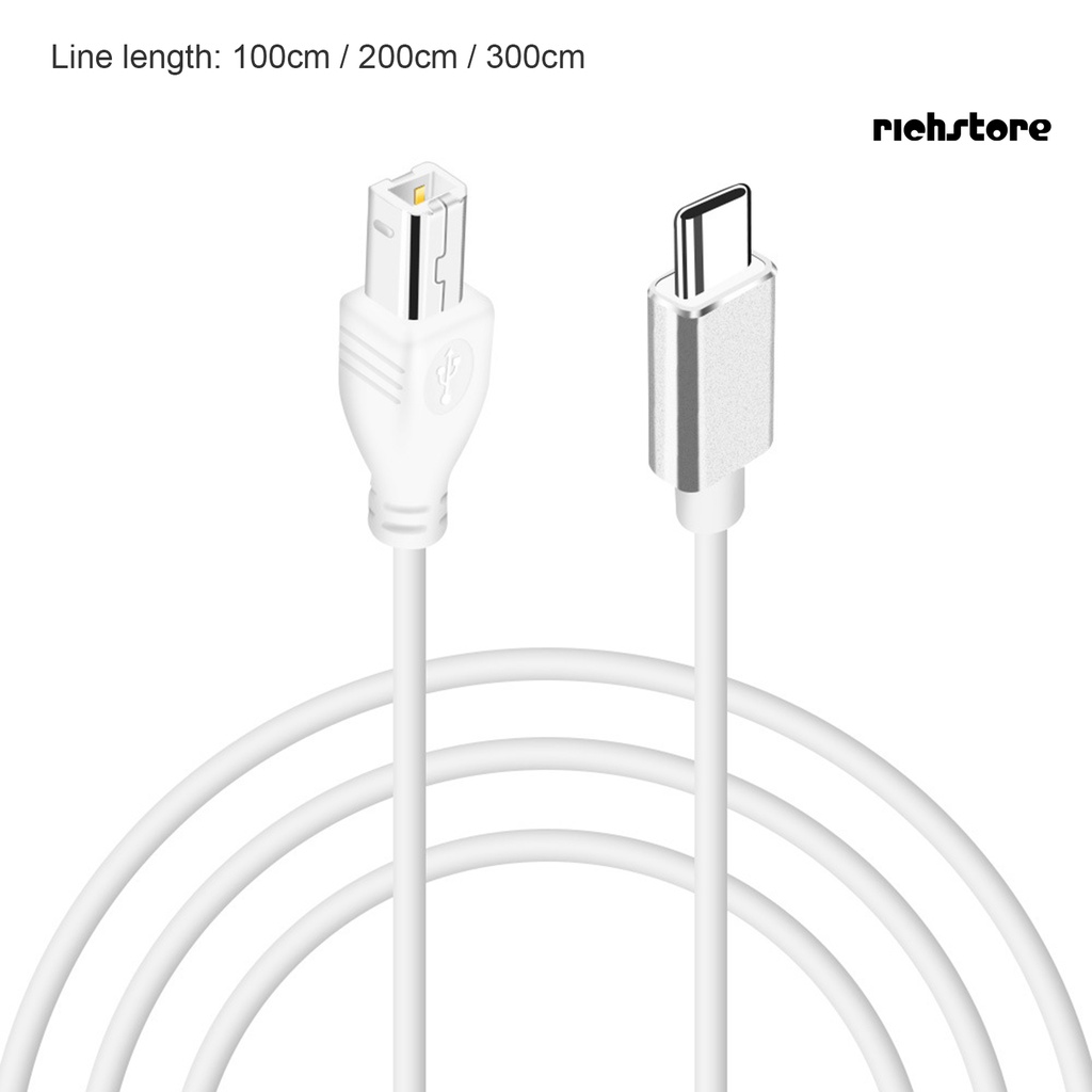 Dây Cáp Kết Nối Âm Thanh Nhanh Đầu Ra Type-C Usb2.0 Cho Máy In