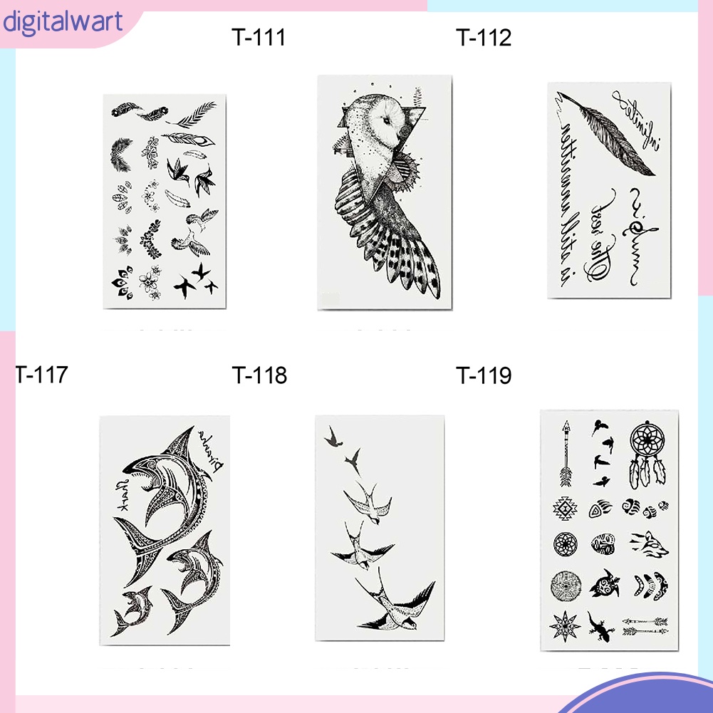 Miếng dán hình xăm tạm thời chống nước