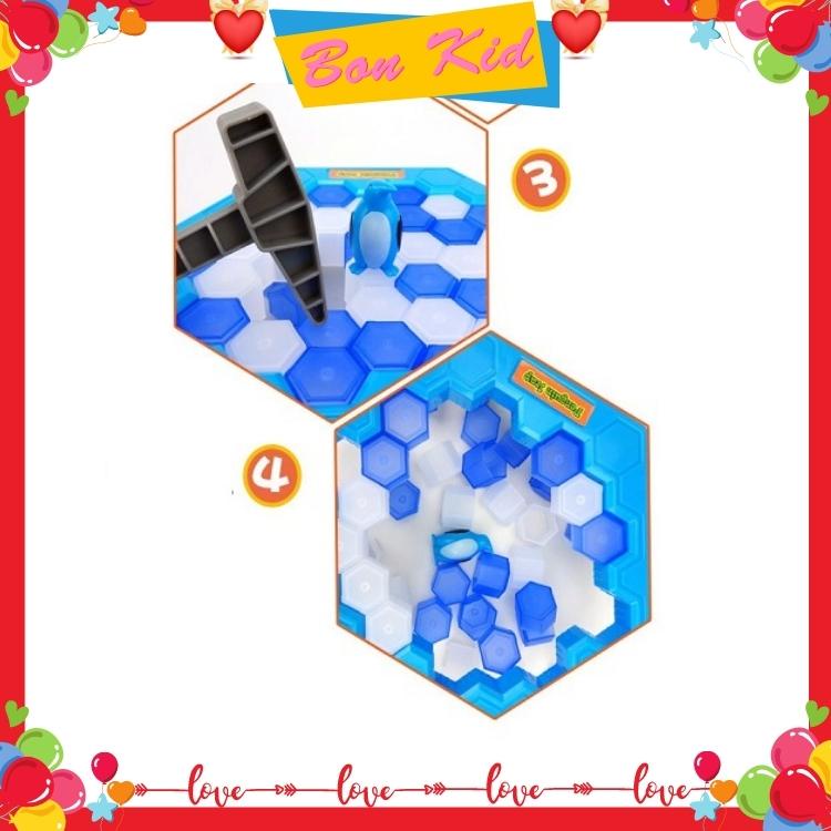 Đồ chơi phá băng chim cánh cụt - Đồ chơi giáo dục tương tác các thành viên gia đình