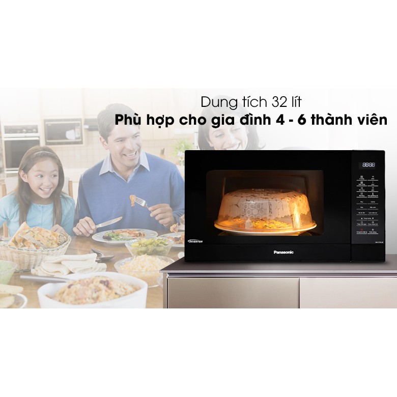 Lò vi sóng Panasonic NN-ST65JBYUE 32 lít (Miễn phí giao tại HCM-ngoài tỉnh liên hệ shop)