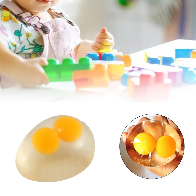 Đồ Chơi Quả Trứng Bóp Xả Stress Cho Người Lớn Và Trẻ Em
