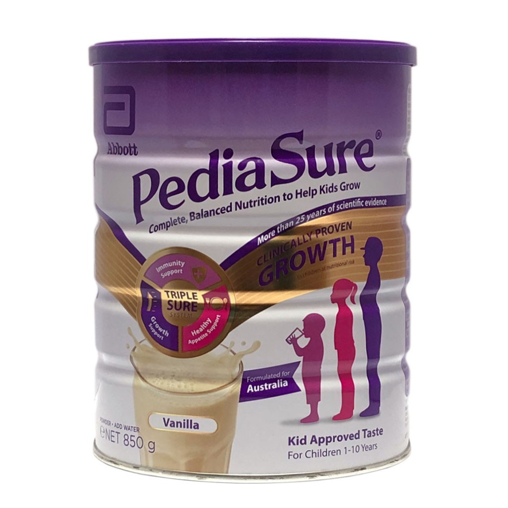 SỮA BỘT PEDIASURE ÚC VANILLA 850G