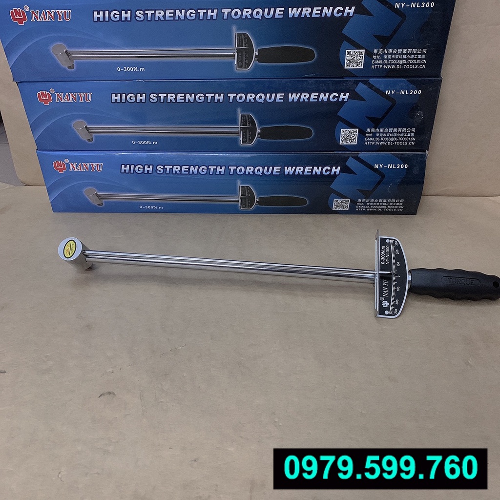 Tay cân lực, cần xiết chỉnh lực ốc mặt máy, ốc bánh xe,...NANYU NY – NL300