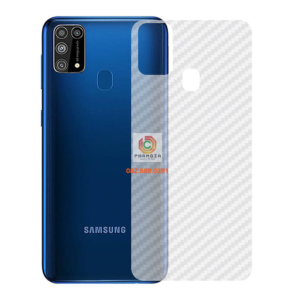 Miếng Dán Mặt Lưng Cacbon Dành Cho Các Dòng Samsung